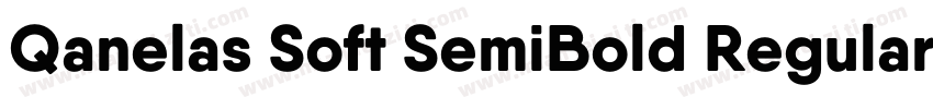 Qanelas Soft SemiBold Regular字体转换